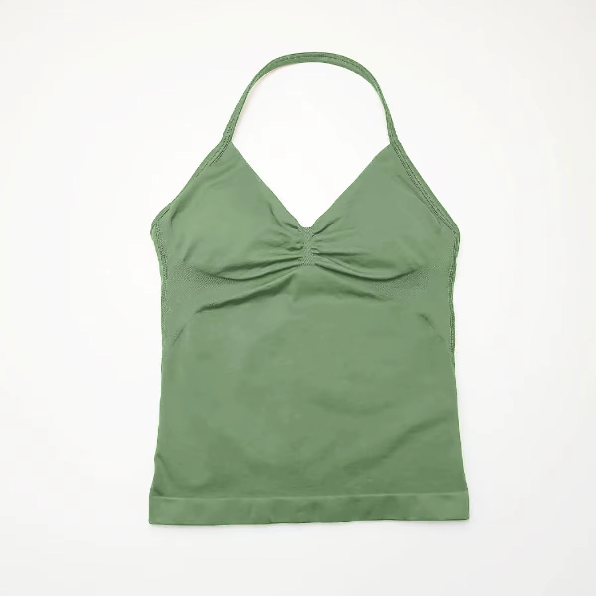 Longline Strappy Top Sports Yoga Vest Women'S Fitness Tank Top Gym Beautiful Open Back Bra Running Workout Halter
