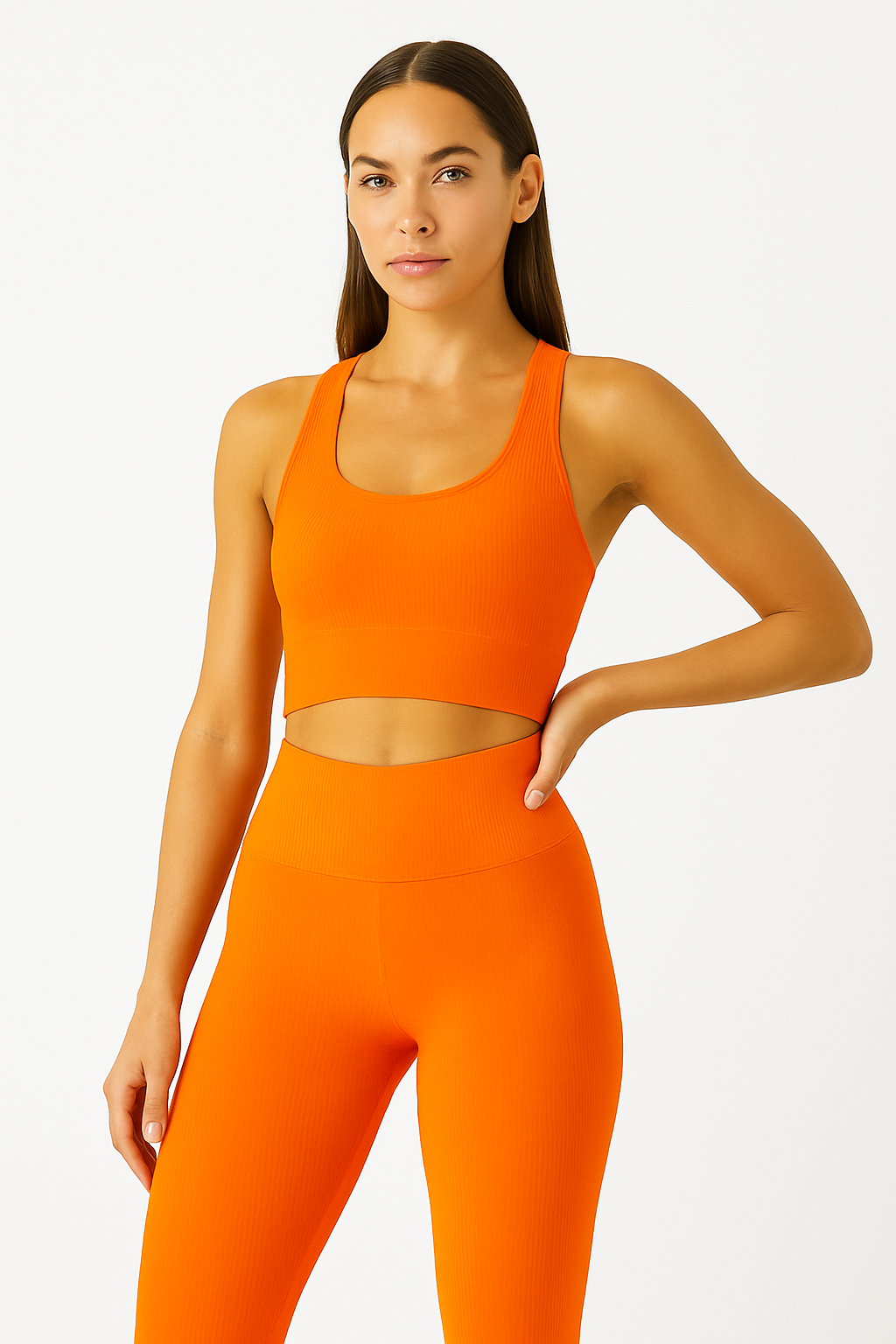 Ribbed Seamless Gym Set - DLUX Blank