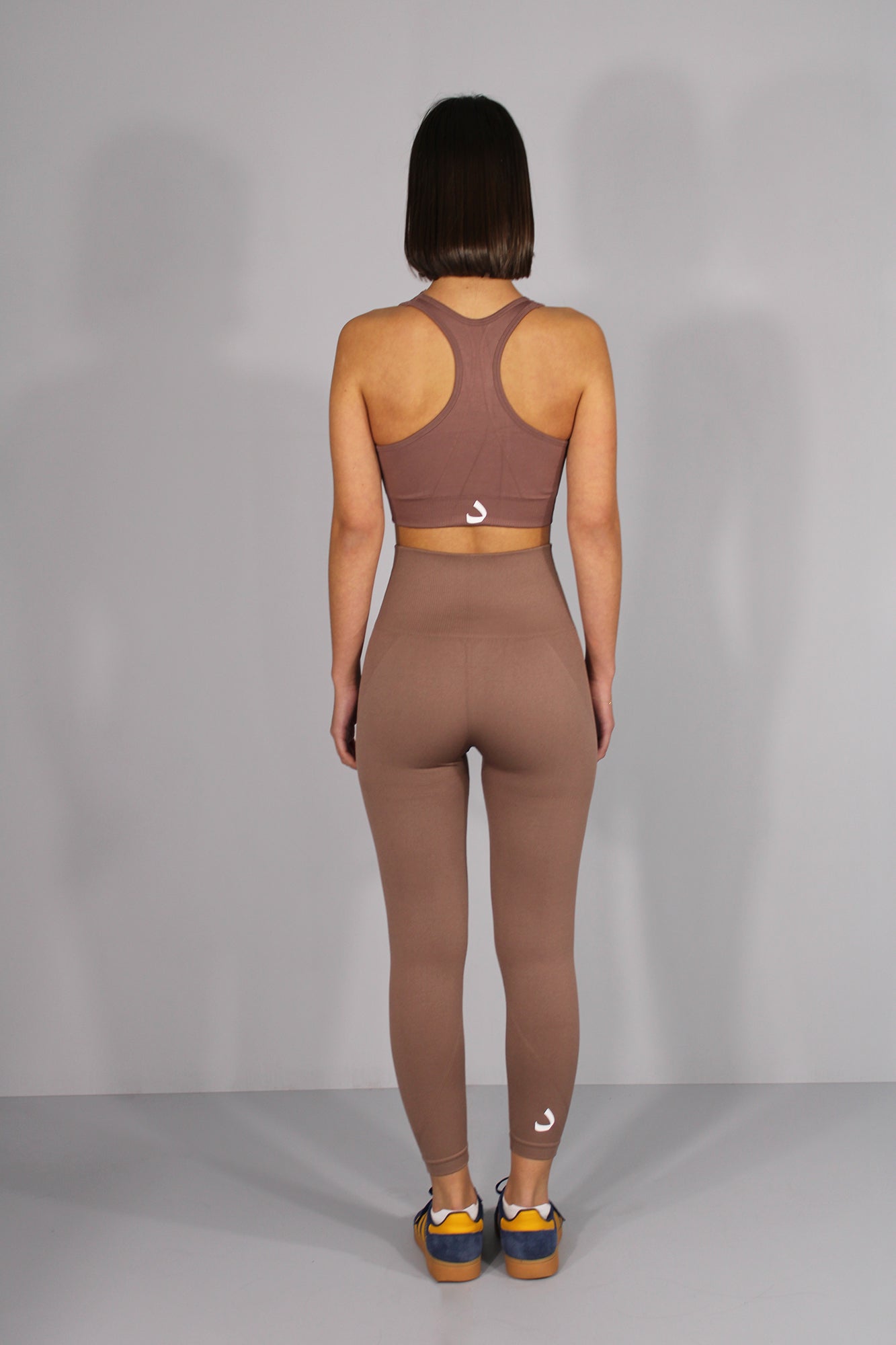 ACTIVE LEGGINGS - CHESTNUT BROWN